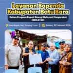 Bapenda Kabupaten Batu Bara kembali membuka layanan pajak daerah dalam rangka mendukung program Bupati Batu Bara Sinergi Melayani Masyarakat (Berlayar).